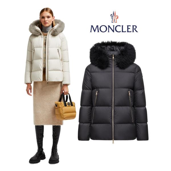 【美品】モンクレールダウンジャケット　レディース MONCLER（モンクレール） レディース ダウンジャケット Laichefur