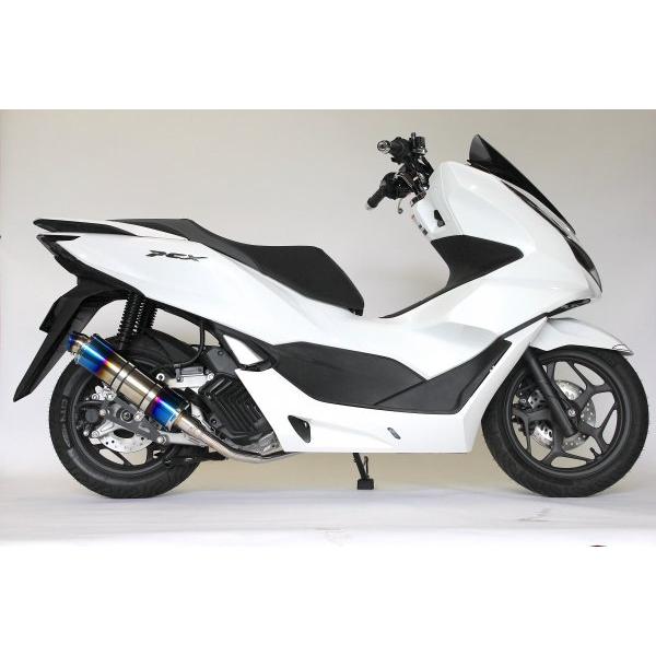 HMS ホンダ PCX125 (2BJ-JK05) R300 バイクマフラー ホンダ HMS PCX125 バイクマフラー 2BJ-JK05 8BJ-JK05 2021年