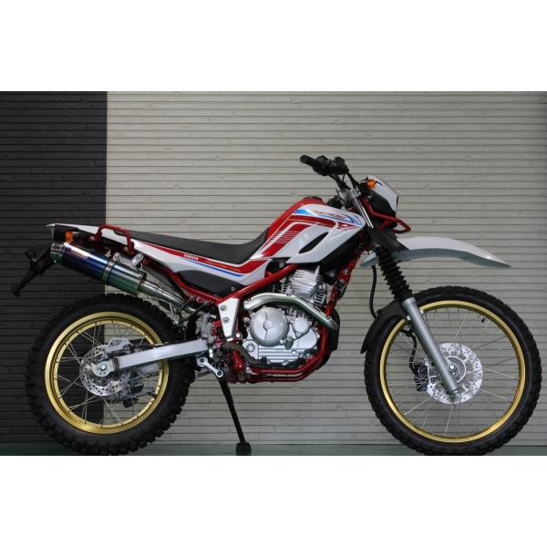 Realize ヤマハ セロー250 Aria スラッシュ TypeSマフラー Realize ヤマハ セロー250 Aria スラッシュ TypeSマフラー