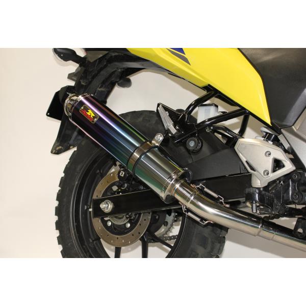 山田 スターチーム マフラー 黒 TRICK STAR トリックスター RFT-034-L4BT Ninja ZX-25R(21-22