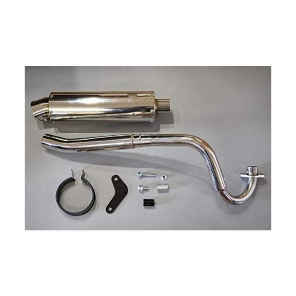 HMS ホンダ リトルカブ バイクマフラー BA-AA01 1999年〜2005年式モデル対応 90φ (4MINI) ステンレス SUS アップタイプ マフラー カスタム パーツ Little CUB