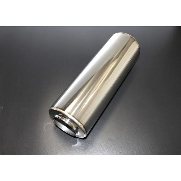 中間タイコ 100φ×300mm 差込 60.5φ 出口 4輪 車 サイレンサー ボディ