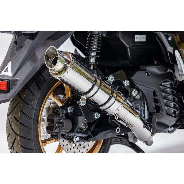 【国内メーカー  HMS製】 M-DX ステンレス マフラー NMAX125 NMAX155 （ SEG6J SG66J / 8BJ-SEL1J ）2025年モデル NMAX125 対応 マフラー カスタム パーツ