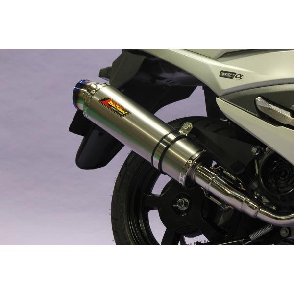 バーグマン バーグマンストリート125EX バイクマフラー 8BJ-EA23 Meteo