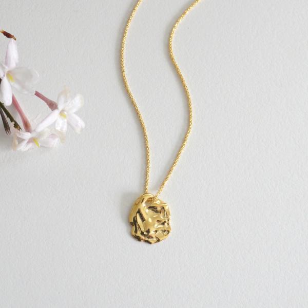 新品BONVO ボンボDIA ARC NECKLACE ネックレスゴールド