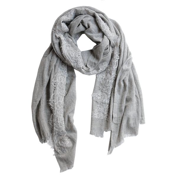 Citrus シトラス ウール ストール Lace Grey Lamb Buyee Buyee Japanese Proxy Service Buy From Japan Bot Online