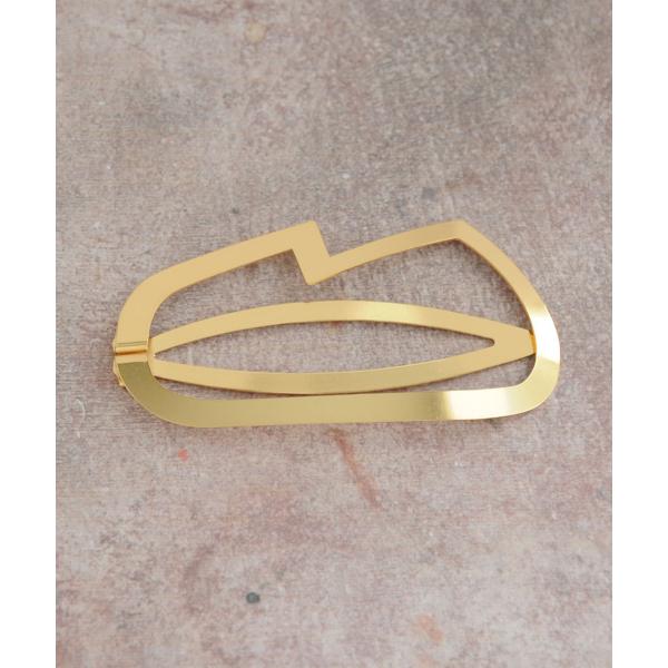 CLINQ ヘアクリップ　GOLD CLINQ クリンク ヘアクリップ ZAHA GOLD : ラブリ - 通販