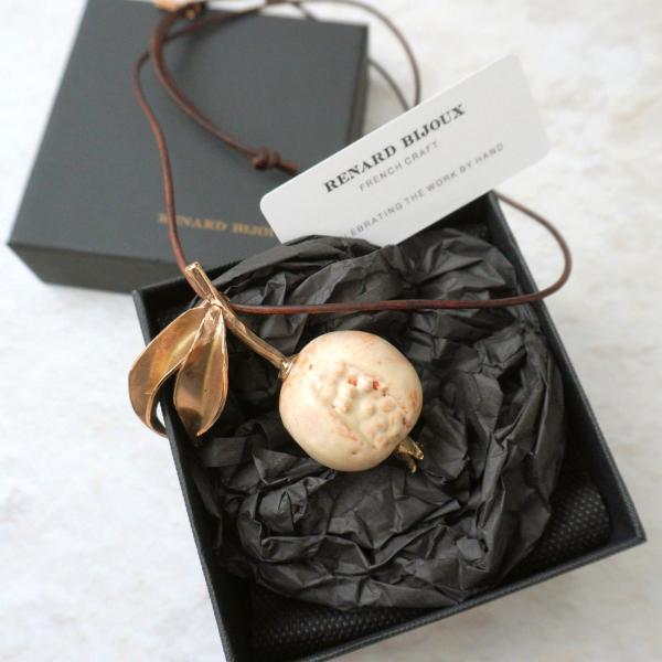RENARD BIJOUX レナードビジュー ネックレス BITTER GOURD YELLOW 