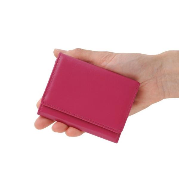 極小財布 スムース 型小銭入れ ベーシック 日本製 牛革 三つ折り 日本製 ファッション ベッカー レディース 小さい ミニ財布 レディース Becker メンズ 本革 550smoth 財布の通販 Luxe