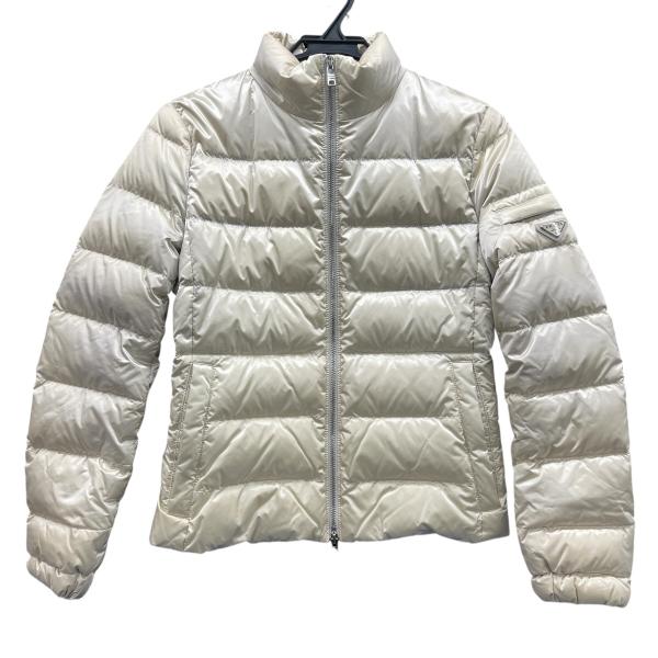 『極美品』PRADA プラダ トライアングルロゴ ダウンコート RE-NYLON PRADA（プラダ） 美品 トライアングルロゴ ダウンジャケット 29W149