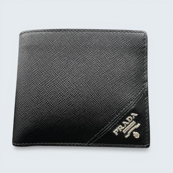 【付属品完備】PRADA プラダ サフィアーノレザー 二つ折り財布 2MO738 PRADA（プラダ） 【6/30価格改定】極美品 サフィアーノ 二つ折り財布