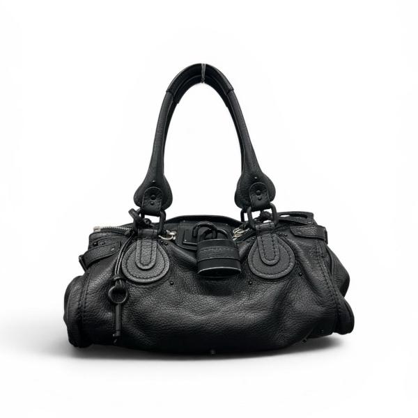 Chloe（クロエ） 希少 美品 パディントン ハンドバッグ レザー ソー