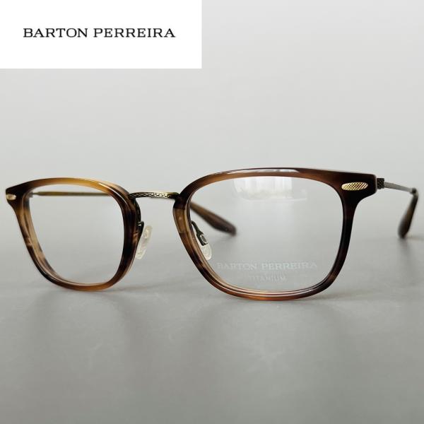 メガネ BARTON PERREIRA バートンペレイラ ブラウン アンティーク 新品