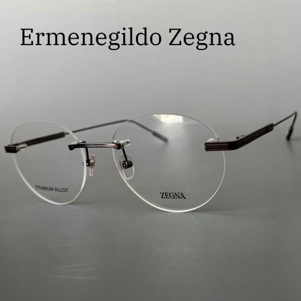 エルメネジルドゼニア メガネ スクエア ゴールド メタル べっ甲柄 度付き ZEGNA（ゼニア） 【並行輸入品】エルメネジルドゼニア メガネ
