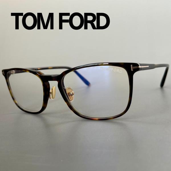 トムフォード メガネ ウェリントンブラウン ゴールド 伊達めがね クリングス TOM FORD EYEWEAR トムフォード メガネ ウェリントン FT5699 眼鏡
