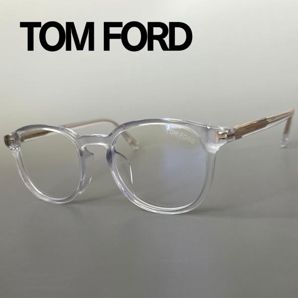 TOM FORD EYEWEAR 【並行輸入品】トムフォード メガネ クリア ゴールド