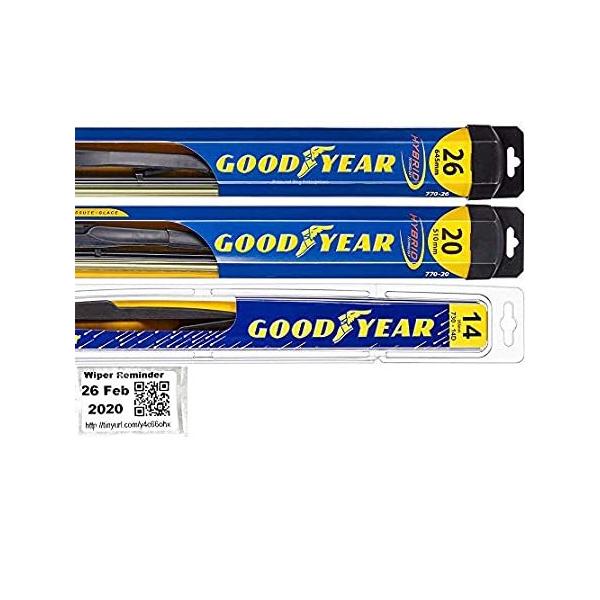 Windshield Wiper Blade Set/Kit/Bundle for 2007-2015 Lincoln MKX - Driver, P
