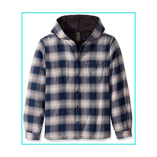 John Varvatos Star Usa メンズ グレイソン フード付き Ls リバーシブル スポーツシャツ Us サイズ Xx Large カラー ブル Broughtonhotels Com