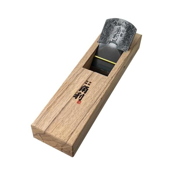 角利KAKURI 二枚刃鉋 模様白仕上 刃幅50mm カンナ かんな 平 DIY 大工