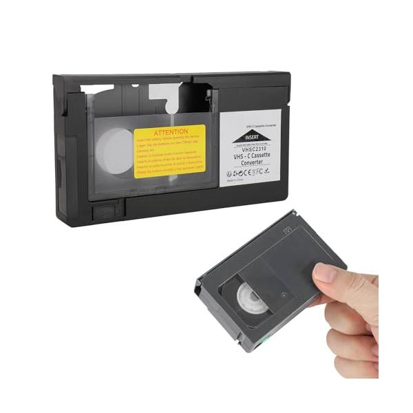 VHS-Cカセットアダプター、VHS-C SVHSカムコーダー/JVC/RCA