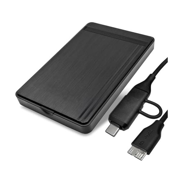 整備済み品外付けハードディスク 大容量 ポータブルHDD USB3.0 ケース