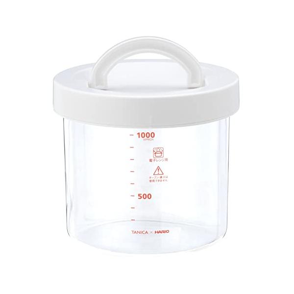 ホワイト/-/ガラス内容器・Color:ホワイト・ガラスポットは、創業1921年の耐熱ガラスメーカー・HARIOとの共同開発です。HARIOとタニカの技術力で安全で使いやすいガラス容器を開発し、日本国内の耐熱ガラス工場で生産しております。