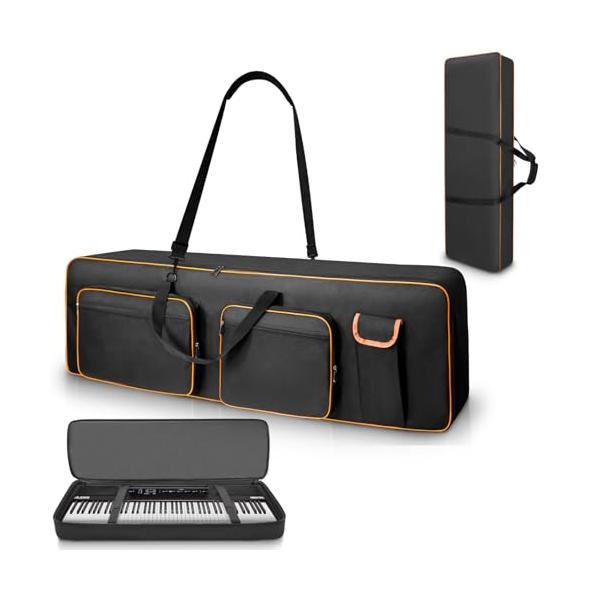 ARUISIFX キーボードケース 88鍵用 キーボードバッグ 電子ピアノケース