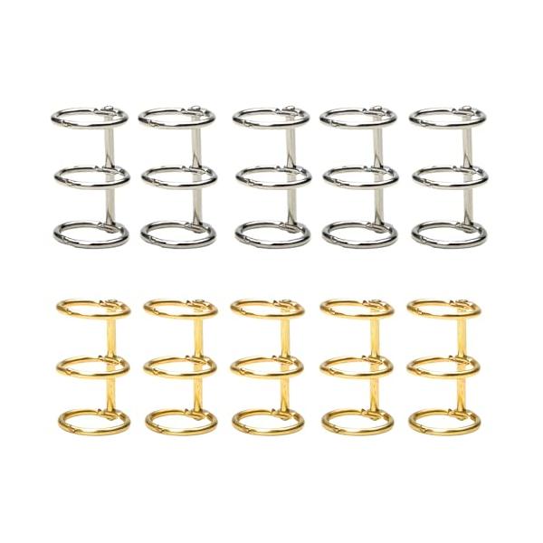 マルチカラー/20mm/31HK0070・パッケージ個数:10・ステンレス製の耐久性と軽量さ：MAEXUS ルーズリーフ バインダーリングは堅く耐久性のあるステンレス製で、軽量さも備えています。このバインダーリングは長持ちし、毎日の使用に耐...