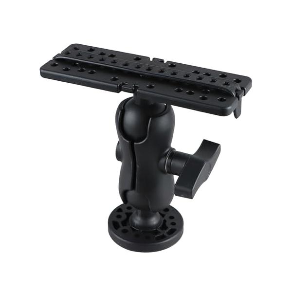 1個単品ブラック/-/-・Style:1個単品・?カヤックやボートなどに魚群探知機を取り付けたい場合に使用できる魚探マウントです。フィッシングカヤックで釣りをしている方に。・?ベース架台をカヤックなどにしっかりボルト固定。魚探があっちこっち...