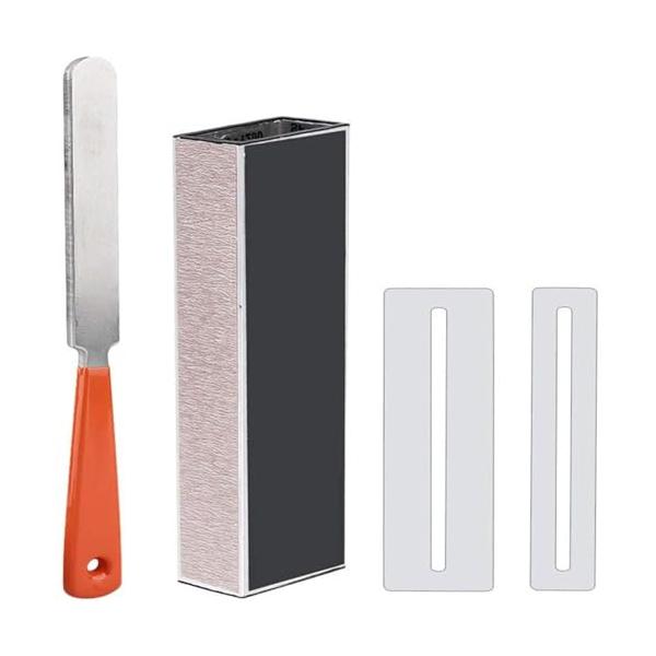 A/-/-・Color:A・パッケージ個数:1・ギターやベースなどのフレット磨きに便利なサンディングブロック、やすり、プレート（2種）の4点セット。手軽にフレットをメンテナンスでき、弾き心地の向上とクリアなサウンドに。・フレットのすり合わせ...