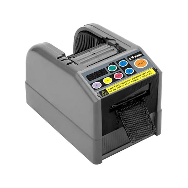 EC Hometec 電動 オート テープカッター 業務用 自動テープディスペンサー 多機能 電動テープカッター マスキングテープ対応 2本カッ