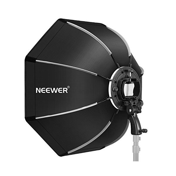 ナチュレオ26個セット NEEWER 八角形ソフトボックス 65cm/26in S-タイプブラケットマウントと