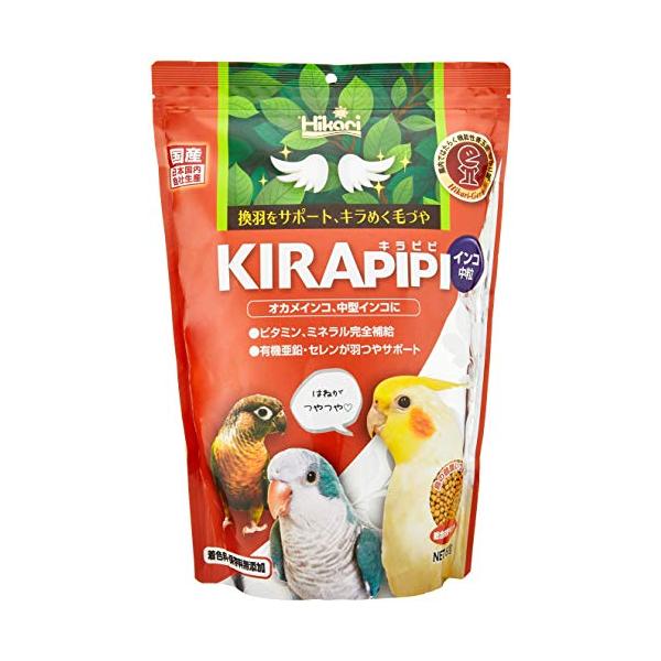 他サイト： Hikariヒカリ キラピピ インコ 中粒 国産 600g オカメインコ 中型インコの商品画像