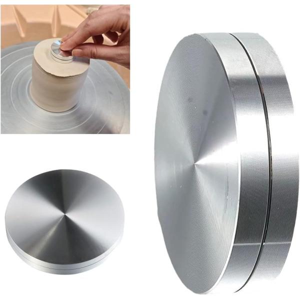 -/30 ミリメートル/-・高品質素材：高級セラミック粘土用の30mmスピナーツール、シルバー仕上げで耐久性に優れています・用途：陶芸作品のトリミングや仕上げ作業に最適で、細かい作業も簡単に行えます・サイズ設計：30mmの作業面で、繊細な作...