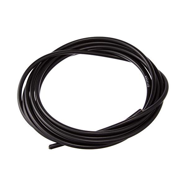 自転車用パーツブラック/-/-・パッケージ個数:1・径：4mm・長さ：2500ｍｍ・アウターキャップ６個付