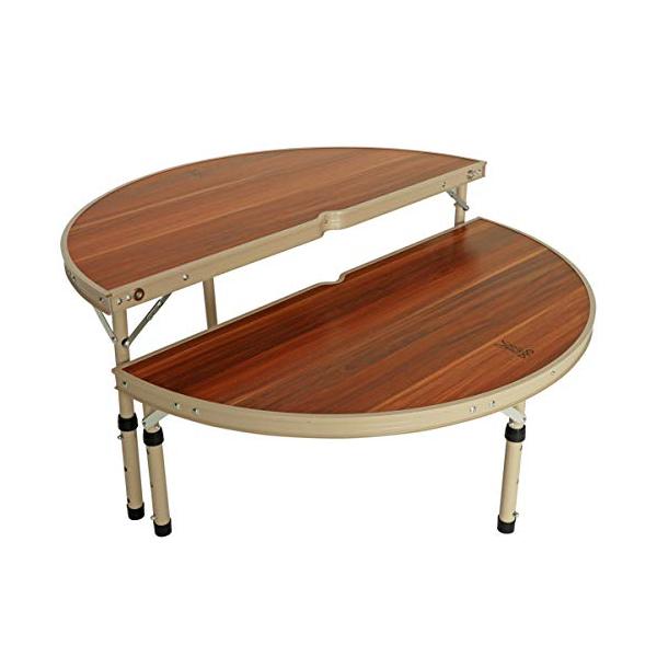 DODディーオーディー ワンポールテントテーブル ポールを囲んで 簡単