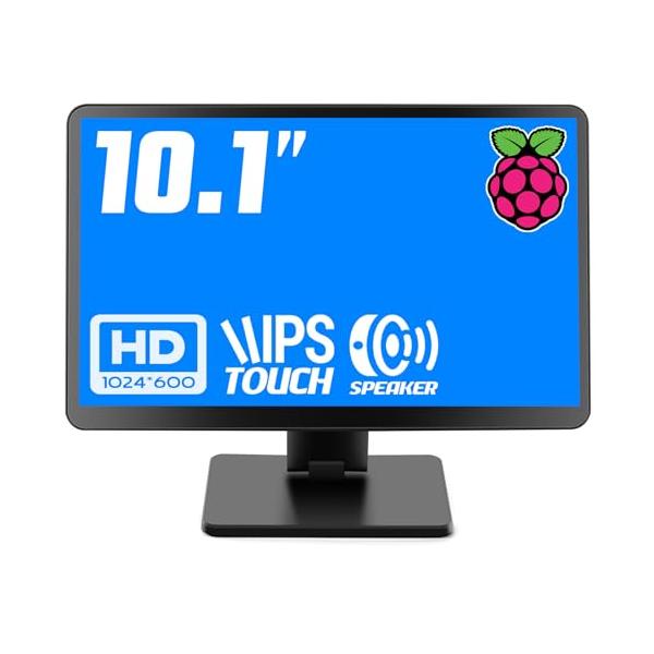 Raspberry Pi用モニター 10.1インチ KOGODA ケース付き IPSパネル