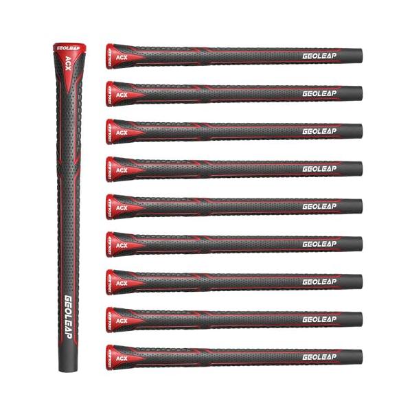 他サイト： Geoleap ACXラバーゴルフグリップ10件セット-高牽引力とフィードバック、柔らかいゴルフクラブグリップ、清潔しやすく、4色が選択できる。の商品画像