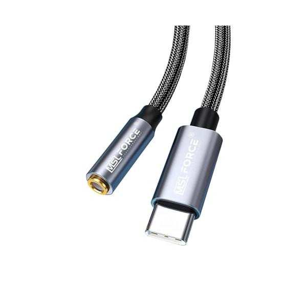 他サイト： 安心の日本企業 iphone15/16シリーズ対応 Type-C（オス） to Aux 3.5mm （メス）24bit/ 96kHz ハイファイの商品画像