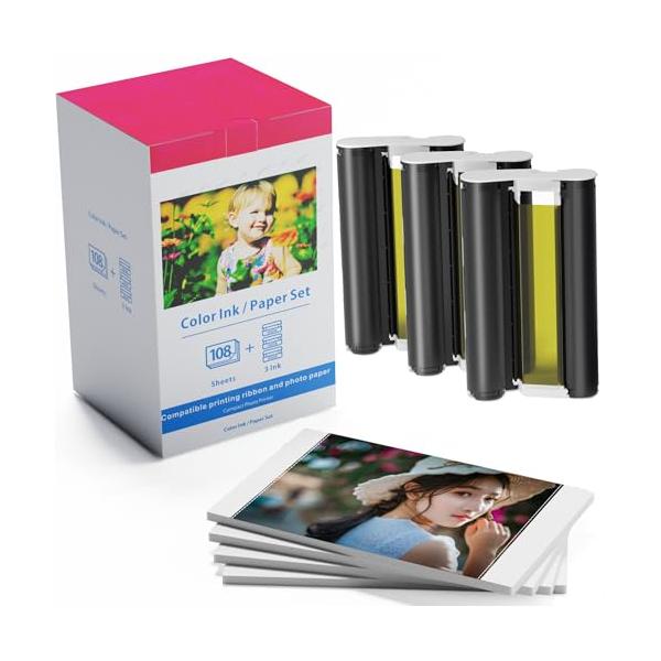 最終値下げ☆新品未使用☆CanonセルフィーCP900本体 インクペーパーセット KP-36IP カラーインク/ペーパーセット SELPHY CPシリーズ用 1
