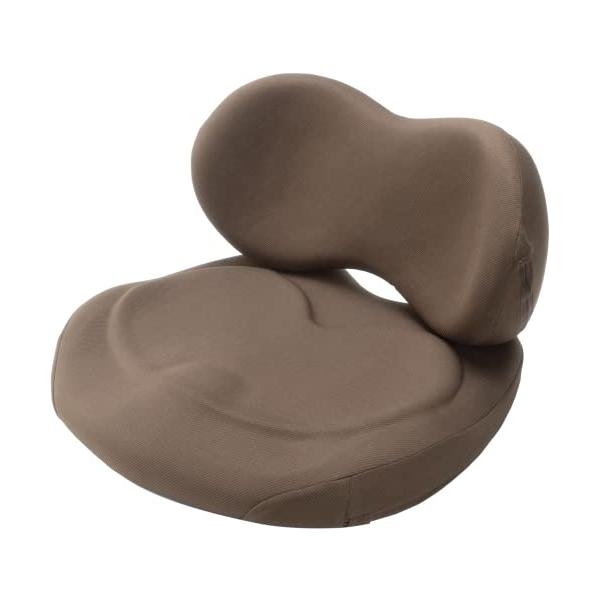 【美品】EXGELエクスジェル ハグカンフィ ブラウン 骨盤サポート Amazon.co.jp: EXGEL(エクスジェル) / 加地 クッション