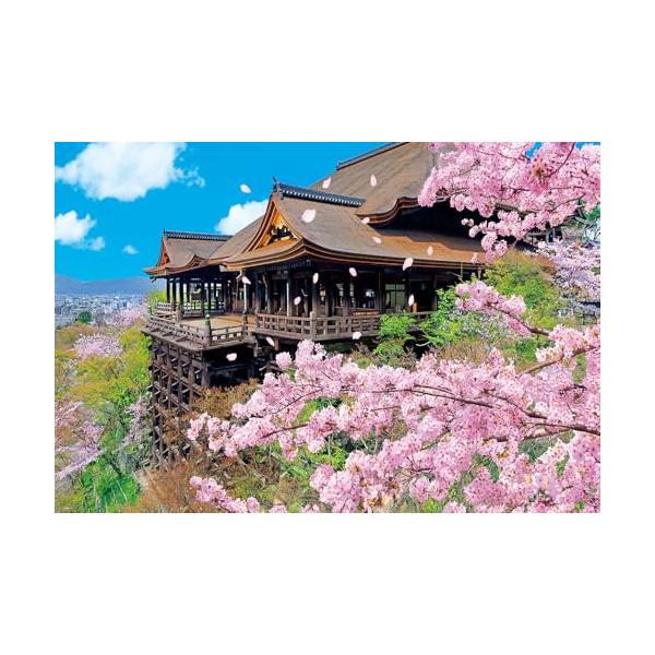 日本製ビバリー 1000ピース ジグソーパズル 桜咲く清水寺（49×72cm