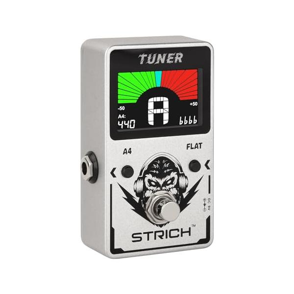 -/-/TUNER・?? 頑丈でスタイリッシュ頑丈なタンクのような構造を誇り、スリークシルバーの仕上がりで、亜鉛合金ケースが特徴です。丈夫な設計は長寿命をし、厳しい使用にも耐えます。??ご注意: 9V DC電源が必要ですが、同梱されていませ...