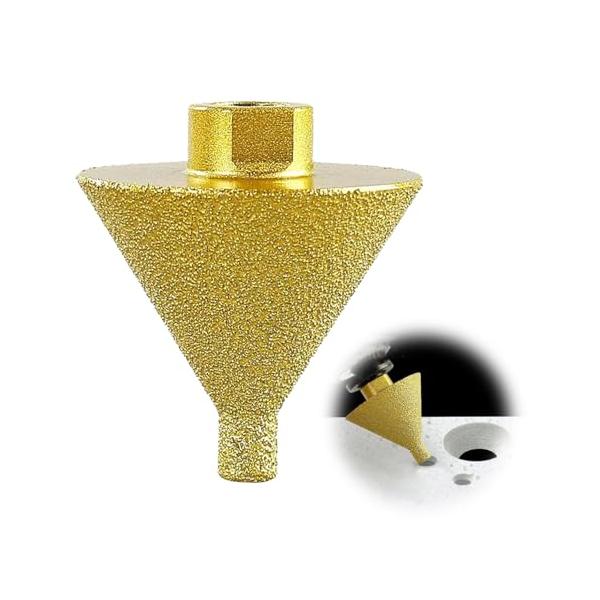 商品詳細：底部の円形の直径は約38MM、上部の直径は約9MM、長さは約10MMです。底穴の直径はM14ネジで、ハンドルの長さは約10MMです。全高は約45MMです。ハンドルはアップグレードされ強化されており、アングルグラインダーやハンドドリ...