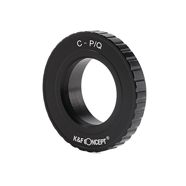Cマウント-/PENTAX│Qマウント/KF-CQ・Size:PENTAX│QマウントStyle:Cマウント・パッケージ個数:1・型式:KF-CQ 日本品・対応レンズマウント:Cマウントレンズ・対応カメラマウント:ペンタックスQマウント・特...