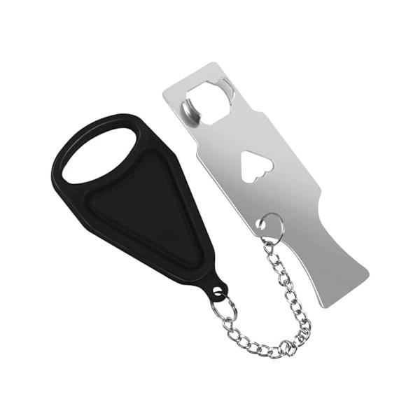 ポータブル・ポータブルドアロック工具を必要とせずに数秒でインストールできるポータブルドアロックです。使用すれば、睡眠や休息中に他の人が部屋の外に鍵を持っていても、簡単に開くことができないのでセキュリティ、プライバシーがさらに向上します。・携...