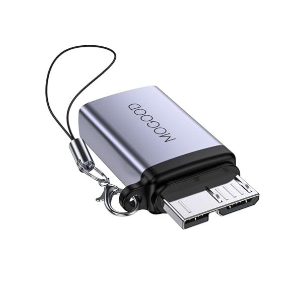 Grayグレー/MM-CF-1/MOGOOD・Size:MM-CF-1Style:Gray・パッケージ個数:1・USB 3.0 Micro Bアダプタ MOGOOD USB 3.0 Micro Bアダプタには、USB 3.0メスコネクタ1個...