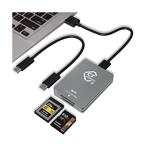 CFexpress Type B カード、カードリーダーセット Amazon.co.jp: CFexpress Type-B カードリーダー B夕イプ Type-C