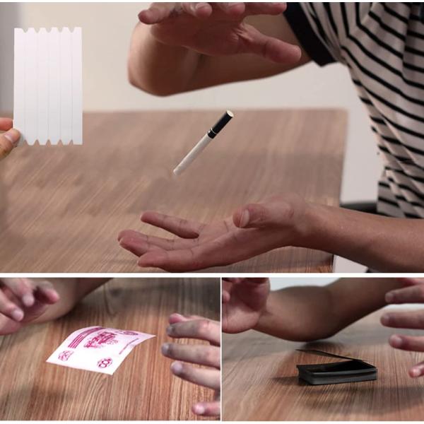 Magic手品　浮遊マジックに最適ループスレッド 手軽に軽い物を浮かせるマジック見えない糸 リングスレッド（10本セット）