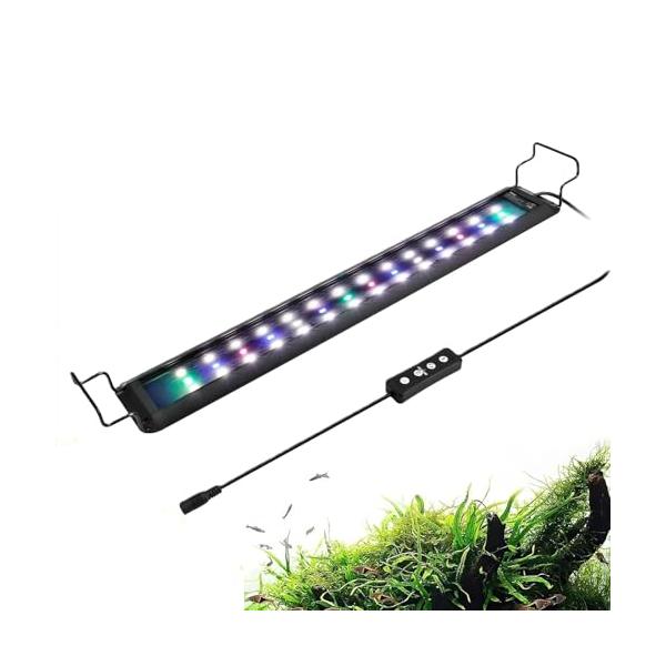 防水ブルー/11W/-・Size:11W・パッケージ個数:4・高輝度4色LEDライト水槽用LEDライトは、赤RGB、青、白、緑の4色の36個の高輝度LEDランプを採用しています。光の照射範囲が広く深く、ルーメンの強度も適度で、観賞魚の飼育と...